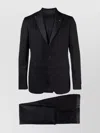 Tagliatore Men's Two Bottoms Suit In Black