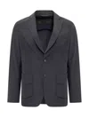 Tagliatore Suit With Chest Pocket And Flap Pockets In Black