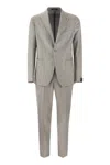 Tagliatore Virgin Wool Suit In Light Grey