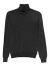 Tagliatore Roll-neck Jumper In Black