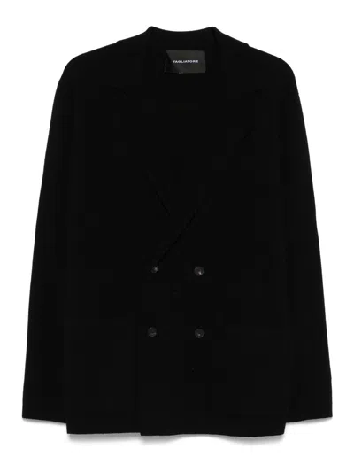 TAGLIATORE SUÉTER CUELLO REDONDO - NEGRO