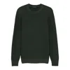 Tagliatore Long Sleeve Sweater In Green