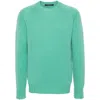 Tagliatore Man Sweater Light Green Size 38 Cashmere In Green