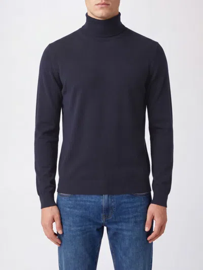 Tagliatore Sweater Men Color Blue In Multi