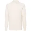 Tagliatore Beige Cashmere Turtleneck Sweater In Multicolor