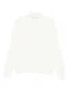 Tagliatore Roll-neck Virgin-wool Sweater In White