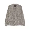 Tagliatore Long-sleeved Knitted Cardigan