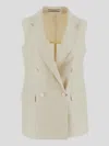 Tagliatore J-bernice Vest In Neutral