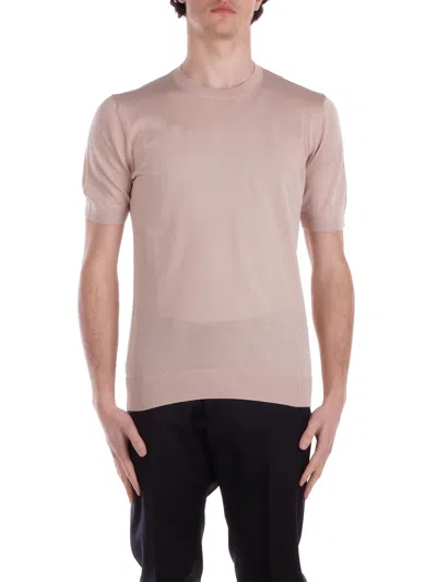 Tagliatore Sweaters Beige In Beige Chiari E Naturali