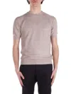 Tagliatore Sweaters Beige In Beige Chiari E Naturali