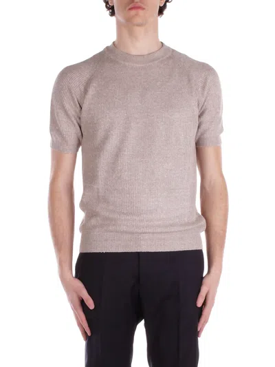 Tagliatore Sweaters Beige In Beige Chiari E Naturali