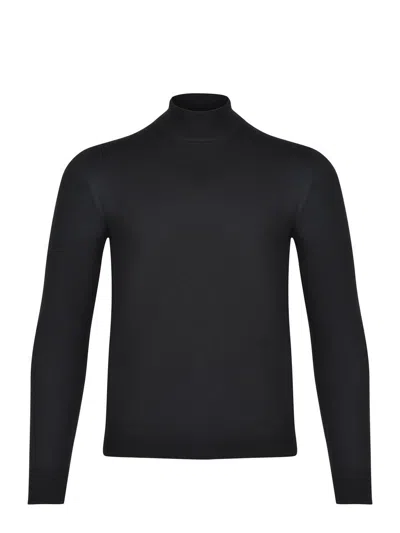 Tagliatore Sweaters In Black