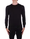 Tagliatore Sweaters Black In Nero Neri E Grigi