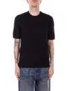 Tagliatore Sweaters Black In Multi