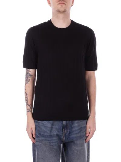 Tagliatore Sweaters Black In Multi