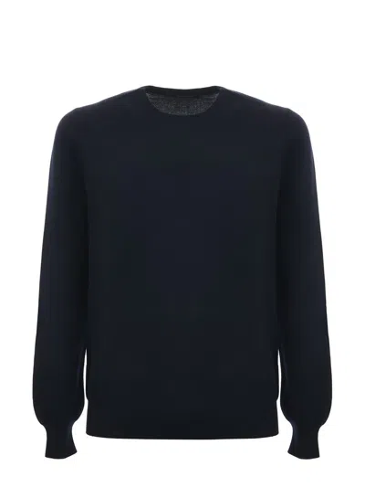 Tagliatore Sweaters In Blue