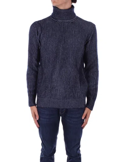 Tagliatore Sweaters Blue In Blu Blu E Verdi