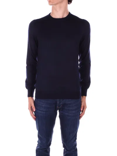Tagliatore Sweaters Blue In Blu Blu E Verdi