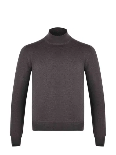 Tagliatore Sweaters In Brown