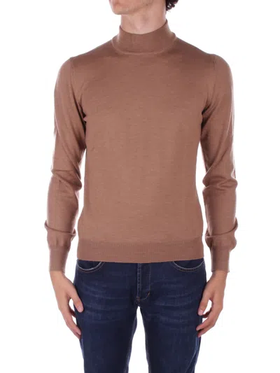 Tagliatore Sweaters Brown In Marrone Marroni