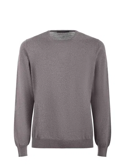 Tagliatore Sweaters In Gray