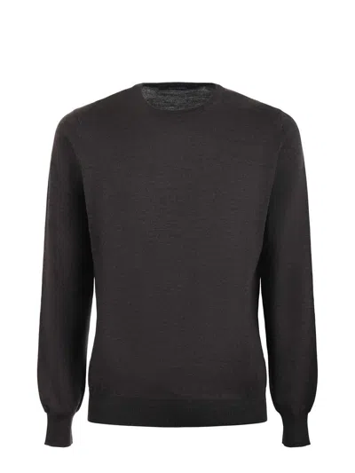 Tagliatore Sweaters In Gray