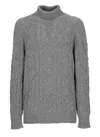 TAGLIATORE TAGLIATORE SWEATERS GREY