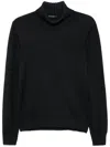 Tagliatore Two-tone Sweater In Grey