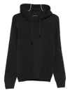 Tagliatore Dark Grey Sweater In Black