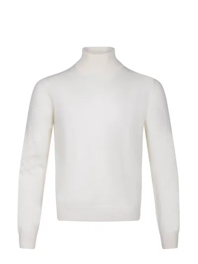 Tagliatore Sweaters In White
