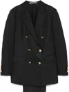 Tagliatore Suit Wool Double-breasted Peak Lapels In 灰色