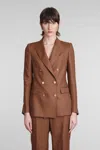 Tagliatore Blazer Nayade In Brown