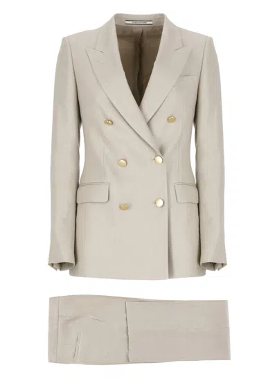 Tagliatore T-parigi Two-piece Suit In Neutrals