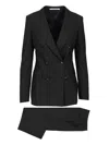 Tagliatore T-parigi10bad Trousers Suit Regular Fit Dresses Grey In Black