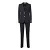 Tagliatore T-paris Cady Suit - Black