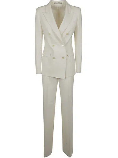 Tagliatore T-paris Woman Suit Clothing In White