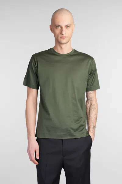 Tagliatore T-shirt In Green Cotton