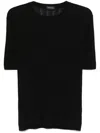 Tagliatore Luka T-shirt In Black