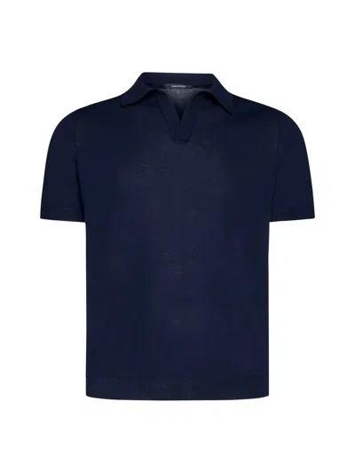 Tagliatore T-shirts And Polos In Blue
