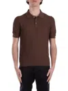 Tagliatore T-shirts And Polos Dove Grey In Tortora Grigio