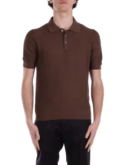 Tagliatore T-shirts And Polos Dove Grey In Tortora Grigio