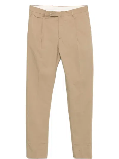 Tagliatore Tag11 Trousers In Neutrals