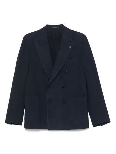 TAGLIATORE TAGLIATORE TAGLIATORE DOUBLE-BREASTED BLAZER