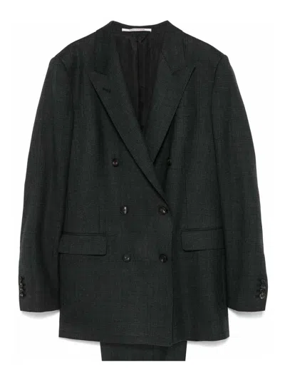 TAGLIATORE VESTIDO MIDI - GRIS OSCURO
