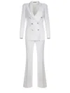 Tagliatore White Double-breasted Suit