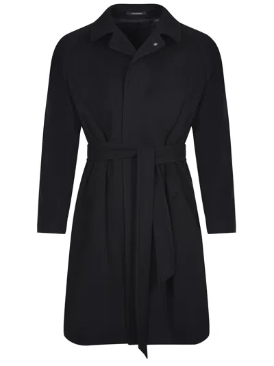 Tagliatore Tailor Coat In Black