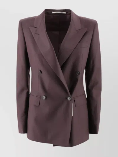 TAGLIATORE TAILORED JACKET WITH BACK VENT AND FLAP POCKETS