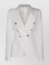 Tagliatore Tailored Jacket With Double-breasted Button Detailing