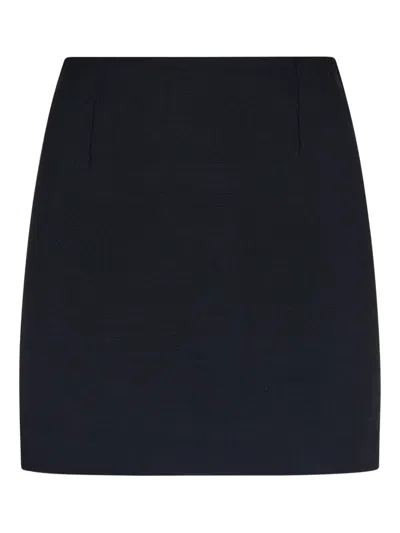 Tagliatore Tailored Mini Skirt In Blue