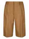 Tagliatore Tailored Shorts In Brown